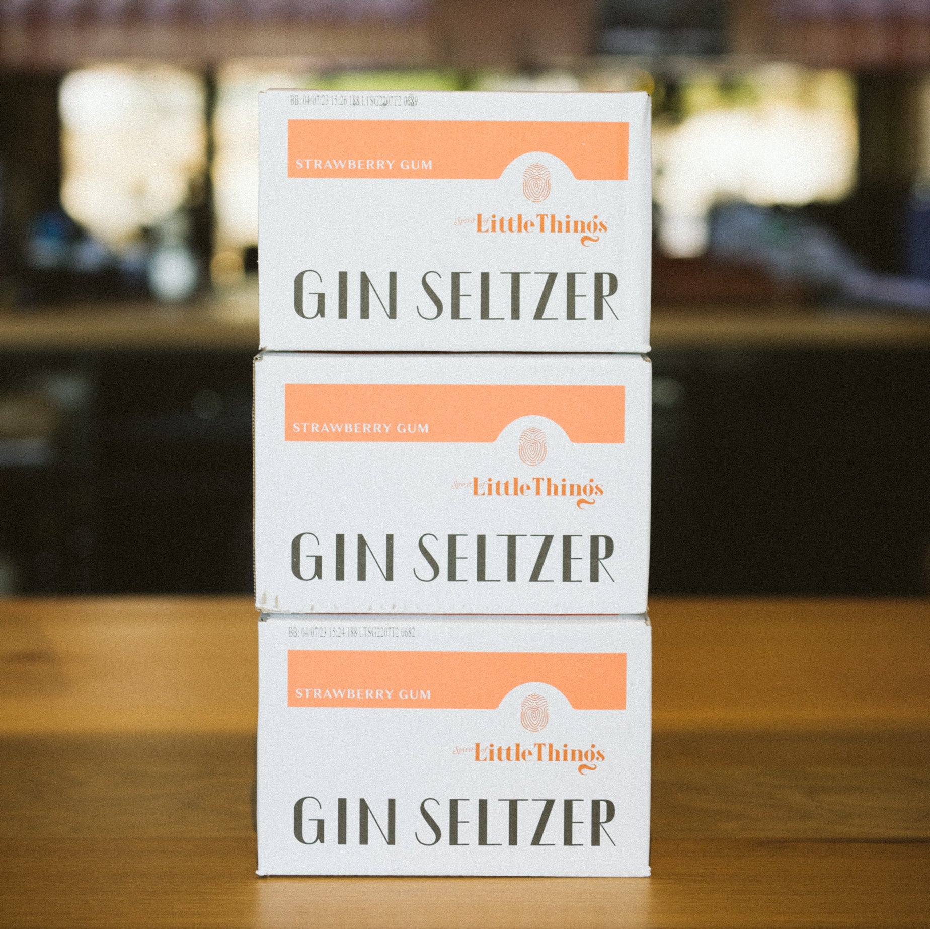 Strawberry Gum Gin Seltzer