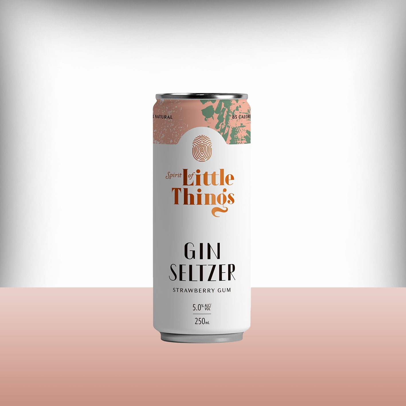 Strawberry Gum Gin Seltzer