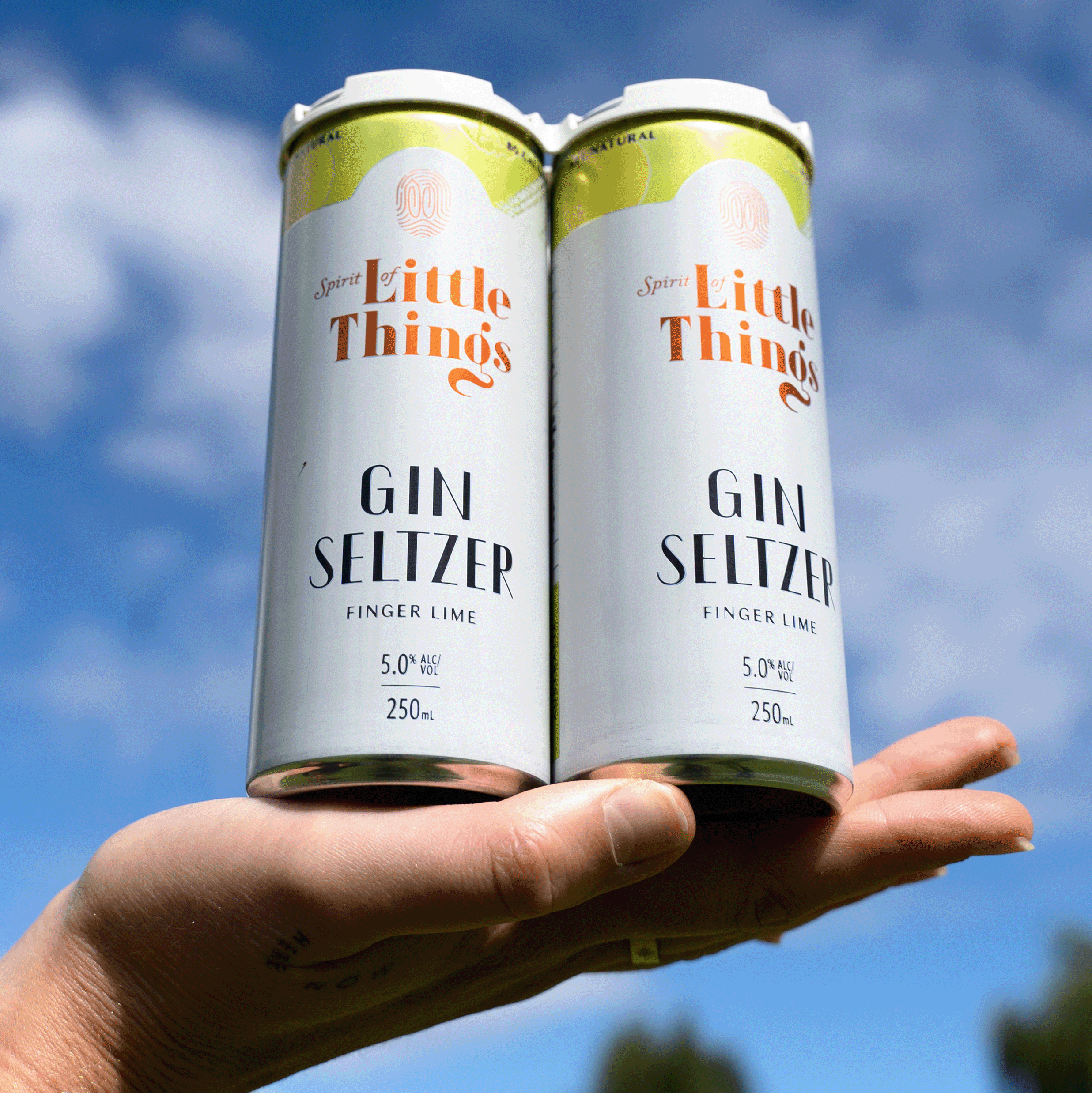 Finger Lime Gin Seltzer