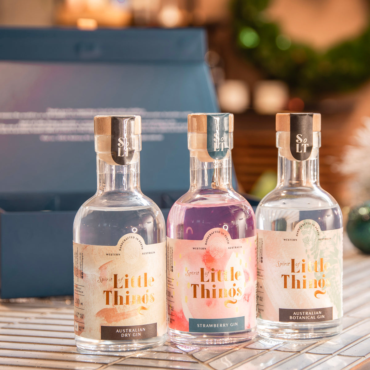 Premium Gin Gift Pack Perfect Present Little Things Gin Little